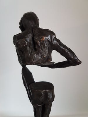 Klaas van den Berg - 1941 - 2018 Brons beeld "Leren is leven" kopen? Bied vanaf 155!