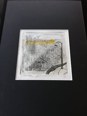 Hannes Postma - Ets (zonder titel) kopen? Bied vanaf 30!
