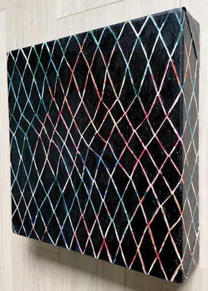 Arjan van Arendonk - Geometrisch abstract, olieverf op doek kopen? Bied vanaf 100!