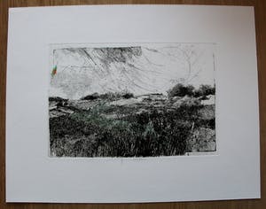 Elmar Gille - Portefeuille met 10 etsen: De Haagse Etsclub - 1993 kopen? Bied vanaf 550!