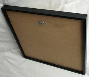 Niet of onleesbaar gesigneerd - Gemengde techniek , “2 Figuren” – ingelijst kopen? Bied vanaf 10!