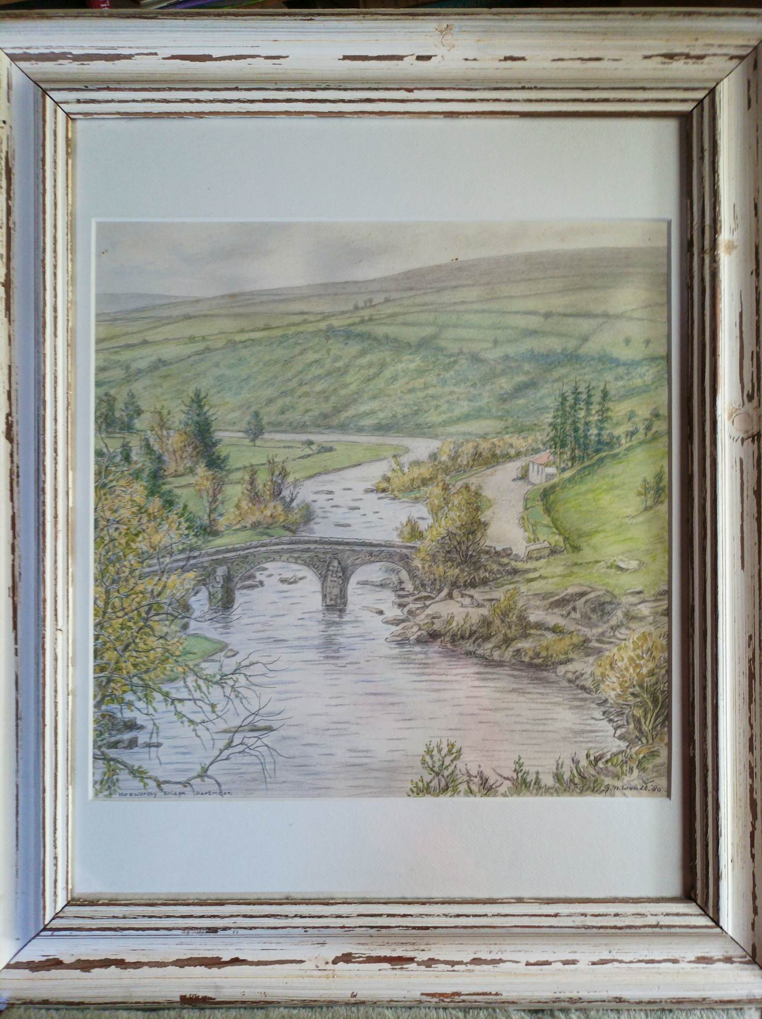 Gerrit N. Woudt - Hexworty bridge Dartmoor kopen? Bied vanaf 195!