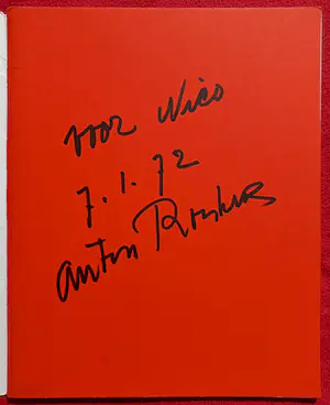 Anton Rooskens - Ariel 20, gesigneerde publicatie met twee originele litho’s kopen? Bied vanaf 175!
