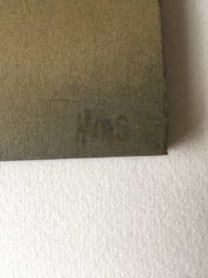 Schilder Hermanus - bloempje kopen? Bied vanaf 185!