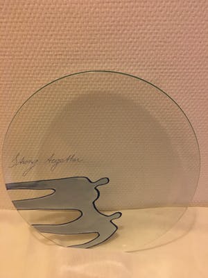 Corry Ammerlaan - Karaf en schaal kopen? Bied vanaf 45!