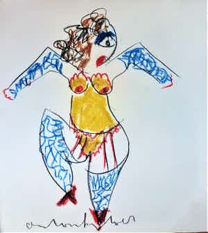 Anton Heyboer - danseres verkocht voor € 200!