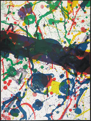 Sam Francis - Mooi gekleurde litho - Poèmes dans le ciel kopen? Bied vanaf 1!