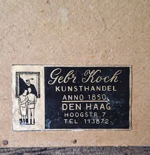 Andre van der Vossen - houtsnede 'Kwakelbrug, Edam' kopen? Bied vanaf 45!