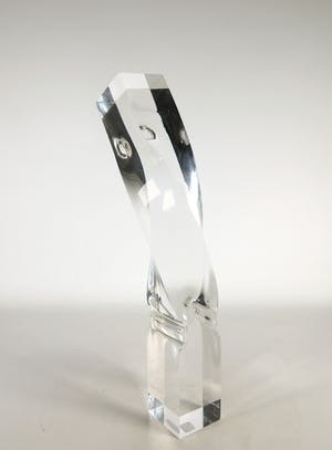 Niet of onleesbaar gesigneerd - Perspex, Twee objecten kopen? Bied vanaf 10!