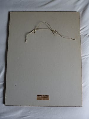 Clemens Briels - Zeefdruk, titel. 'Woman with Umbrella". kopen? Bied vanaf 75!