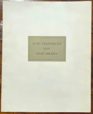 Isaac Israels - Acht tekeningen van Isaac Israëls kopen? Bied vanaf 145!