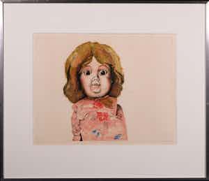 Herman Berserik - Litho, Pop - Ingelijst verkocht voor € 1!