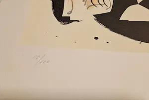 Kees Salentijn - Grote expressionist. bep. oplage Litho - vrouwelijk naakt - potlood gesigneerd kopen? Bied vanaf 70!