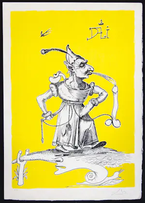 Salvador Dali - Salvador Dali 'Les Songes Drolatiques de Pantagruel' kaufen? Bieten Sie von 1000!