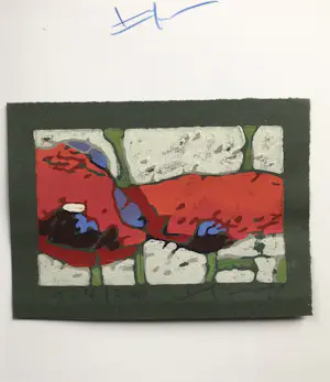 Klaus Fussmann - Gärten und Landschaften (inkl. Linolschnitt Roter Mohn) kopen? Bied vanaf 150!