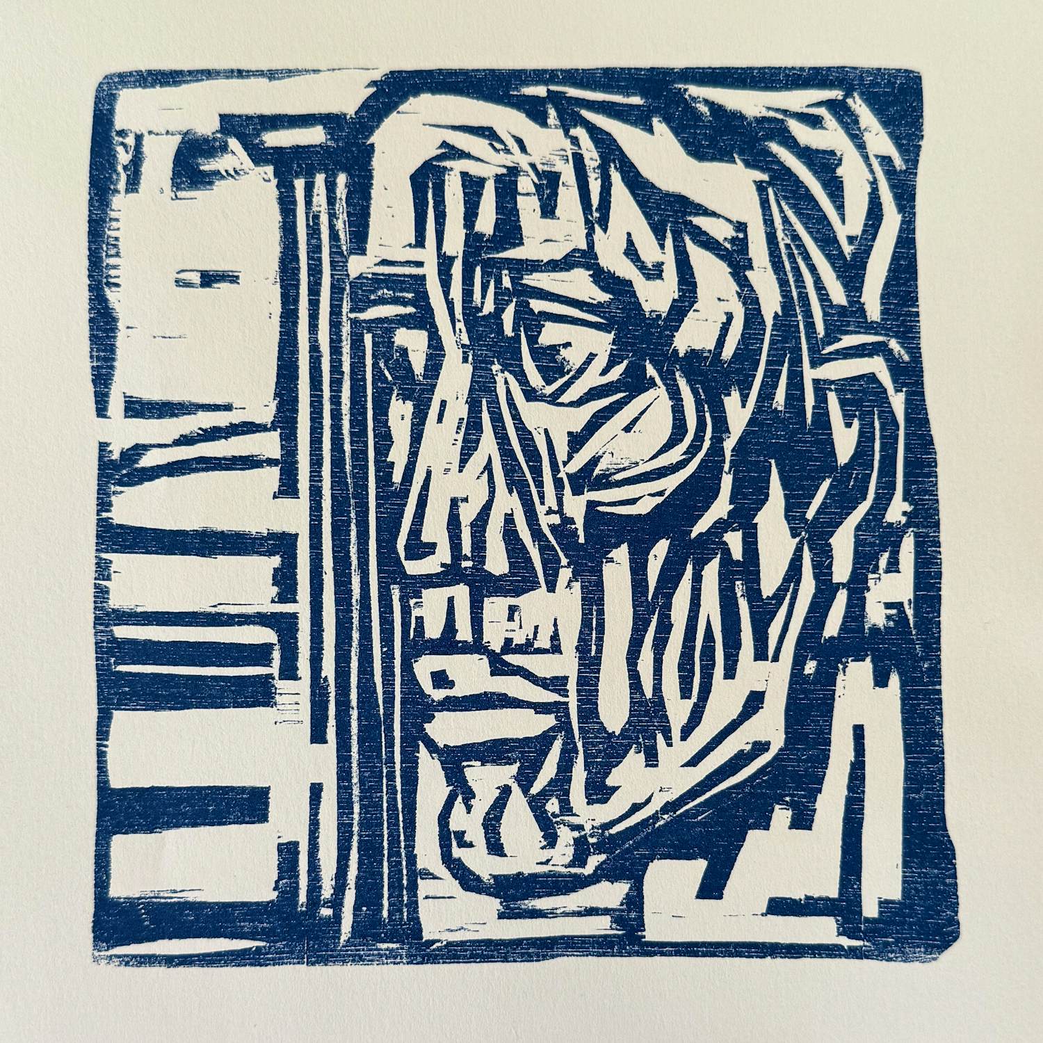 Buy Max Kaus - Apollon, Original-Holzschnitt 1971? Bid from 80!