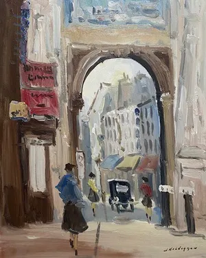 Jan Kelderman - Paris, Rue Saint Denis kopen? Bied vanaf 115!