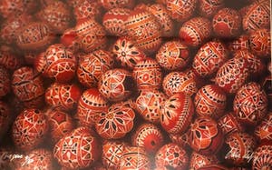 Paul Huf - Geschilderde eieren uit Praag kopen? Bied vanaf 35!