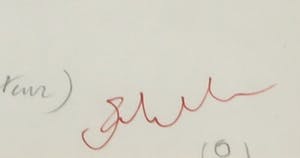 Luca Maria Patella - Potlood- en pentekening, Ceci ... pipedream - Ingelijst kopen? Bied vanaf 1!