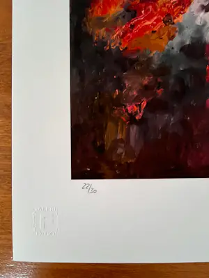 Armando - Kleurengiclée - gesigneerd en genummerd 22/30 kopen? Bied vanaf 120!