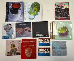 Barbara Nanning - Menno Jonker, Thea Figée, en anderen! Diverse boeken over glaskunstenaars verkauft für € 30!