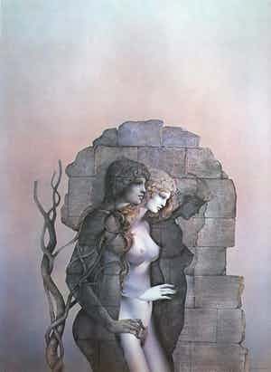 Jean-Paul Cleren - Beeltenis van het naakt (L'image et le Nu) – kleurenoffset - handgesigneerd verkocht voor € 20!