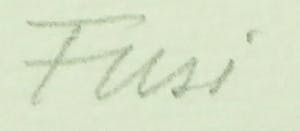 Walter Fusi - Zeefdruk, Zonder titel kopen? Bied vanaf 20!