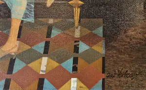 Aat Verhoog - 'De schilder Peter B... kopen? Bied vanaf 1500!