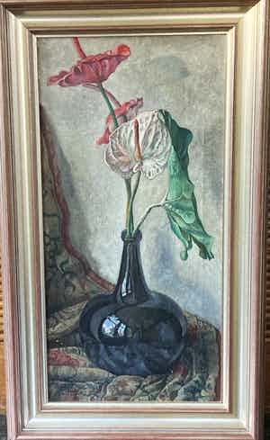 Nel Enklaar-de Sauvage Nolting - Bloemstilleven verkocht voor € 185!