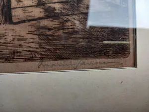 Marius Janssen - Stadsgezicht met molens Broersvest te Schiedam omstreeks 1870 kopen? Bied vanaf 35!