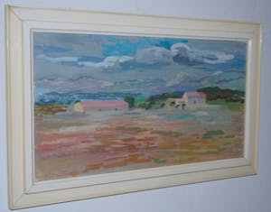 Alphons Winters - La Crau, Provence, 1958 - schilderij kopen? Bied vanaf 50!
