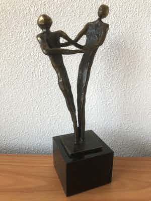 Corry Ammerlaan - Prachtig beeld " DANKJEWEL " verkocht voor € 45!