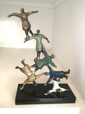 Hans Kuyper - Sculptuur “ The Sky is the Limit “ kopen? Bied vanaf 215!