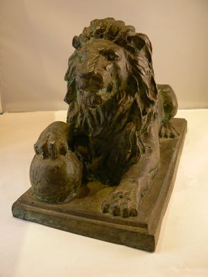 Brons (Onbekend) - Bronzen Leeuw kopen? Bied vanaf 125!