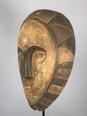 Eket - 210115 - Old Tribal used African Nigwria Eket mask - Nigeria. kopen? Bied vanaf 45!