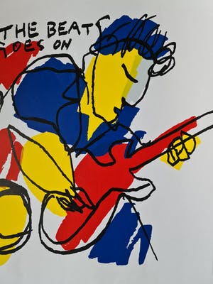Herman Brood - Beat Goes On - gesigneerd - 230 ex. kopen? Bied vanaf 350!