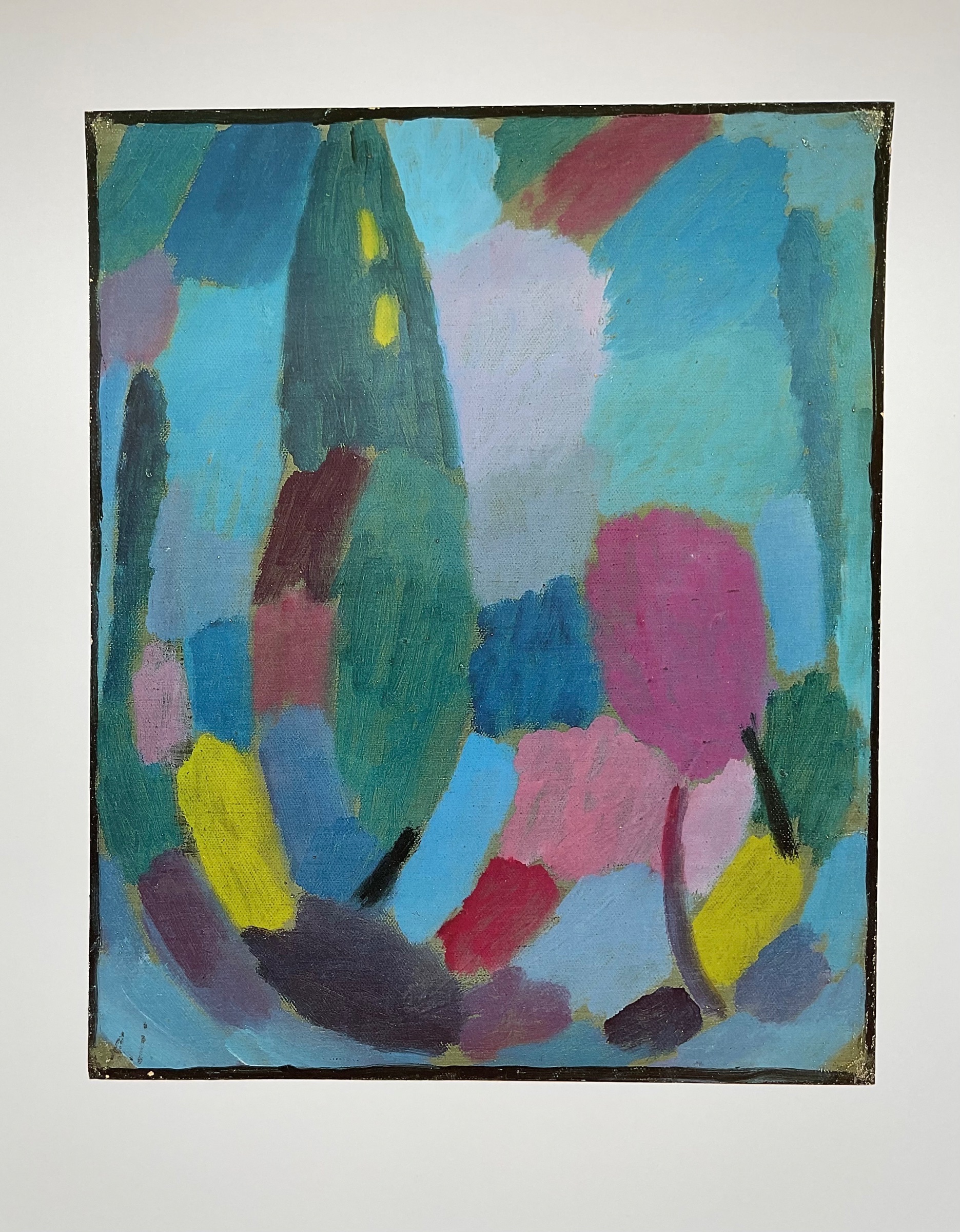 AcheterAlexej von Jawlensky - Feuchter Frühling, gesigneerd in de druk? Enchérissez de 20!