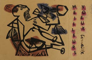 Corneille - ZEER zeldzaam - Het eerste grafische werk van Corneille: Meilleurs Voeux kopen? Bied vanaf 500!