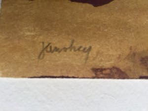 Jan van Heel - Twee geabstraheerde landschappen kopen? Bied vanaf 100!