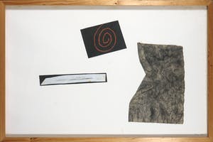 Tjeng Sit Oey - Collage, Zonder titel- Ingelijst kopen? Bied vanaf 35!