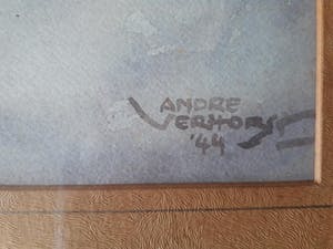 Andre J. Verhorst - Heidelandschap. kopen? Bied vanaf 10!