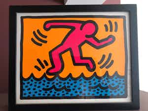 Keith Haring - Pop Art verkocht voor € 4000!