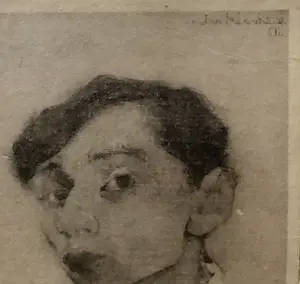 Jan Mankes - Zelfportret kopen? Bied vanaf 50!