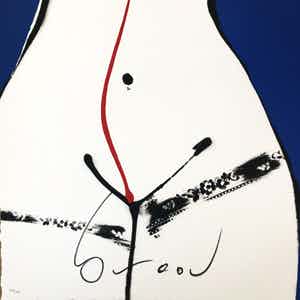 Herman Brood - Hips ( blauw) verkocht voor € 245!