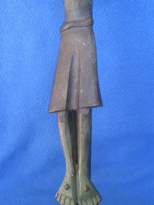 Brons (Onbekend) - Modern bronzen kruisbeeld. kopen? Bied vanaf 20!