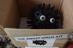 Peter Bastiaanssen - Angstvirus zonder titel kopen? Bied vanaf 50!