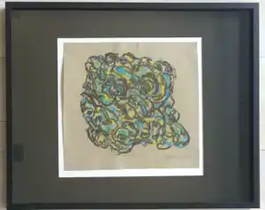 Theo Wolvecamp - Abstract. Figuur verkocht voor € 325!