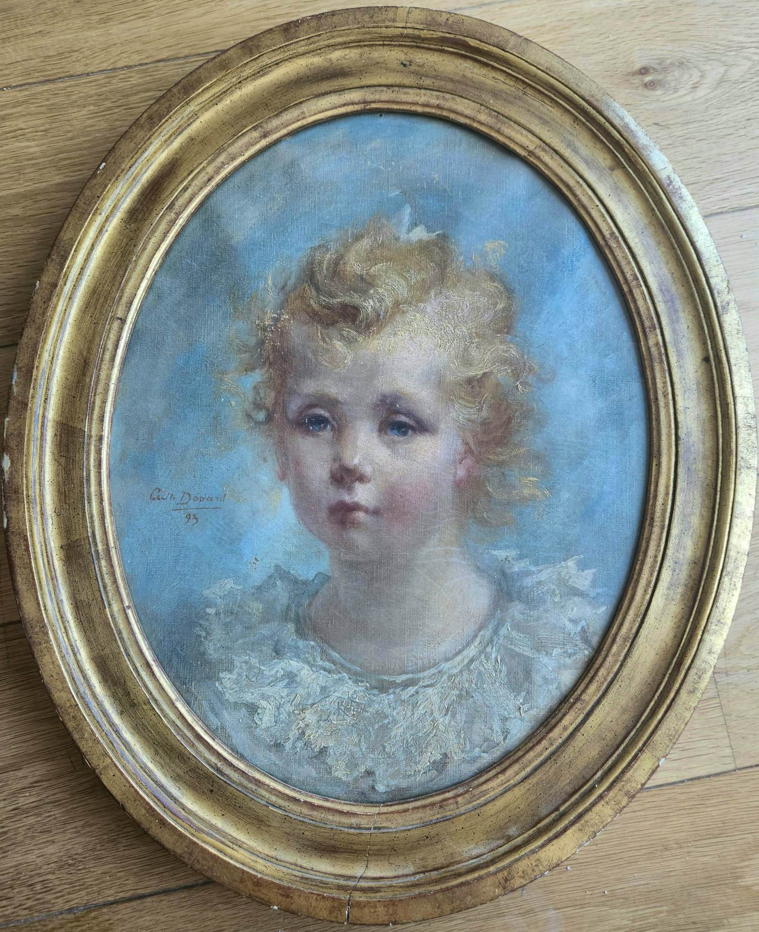 Cecile Douard - Portret verkocht voor € 350!