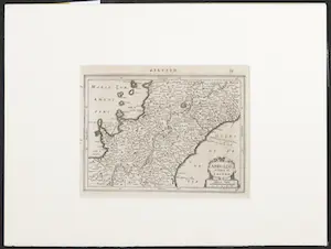 AcheterHendrik Hondius - Kopergravure uit de Mercator-Hondius Atlas Minor, Abruzzo? Enchérissez de 1!