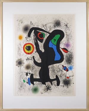 Joan Miro - Litho, Unesco - Ingelijst (Groot) kopen? Bied vanaf 2950!